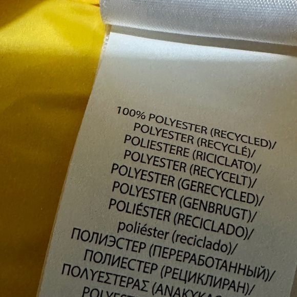 343 Polo Ralph Lauren | NWOT $190 Yellow Packable Down Vest (size XL) - Picture 14 of 16